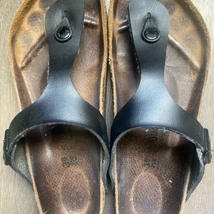 Black Birkenstocks